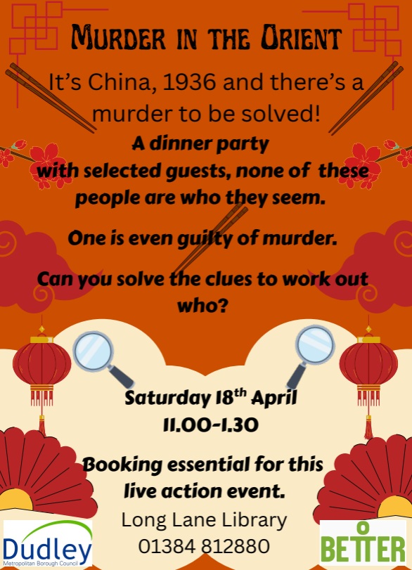 Long Lane Library - Murder in the Orient